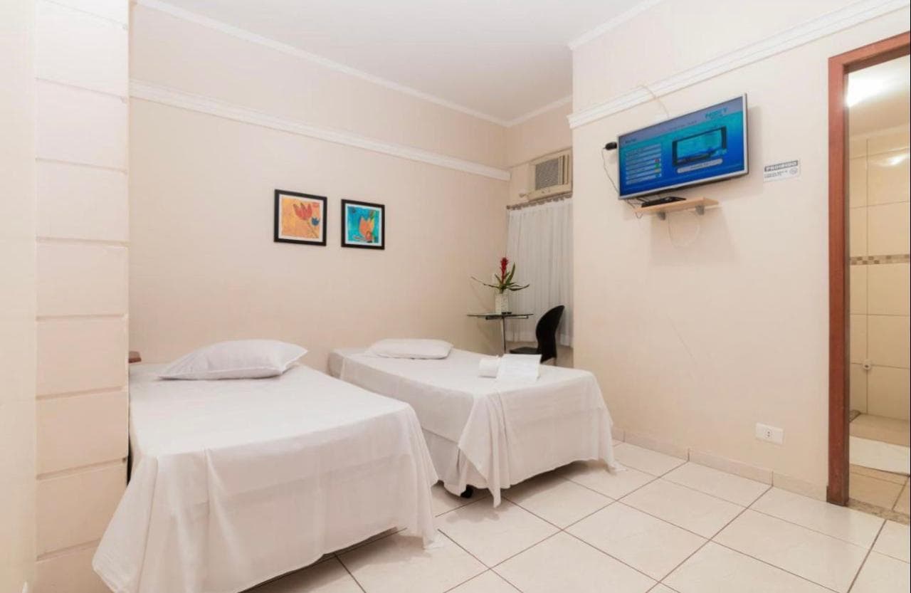 Quarto com duas camas